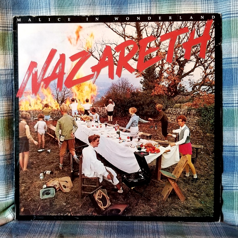 Record Album-Nazareth-Malice in Wonderland LP